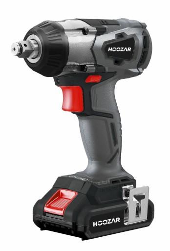 HOOZAR Бесщеточный УДАРНЫЙ КЛЮЧ 1/2 дюйма 18 В 1x2,0 Ач 350 Нм IW10BL AW0614