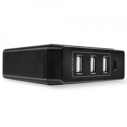 Концентратор Lindy 3xUSB - a & 1xUSB-C PD 72W