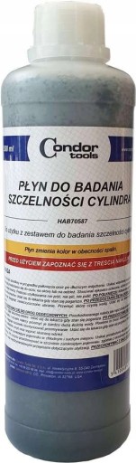 HUBI CON HAB70587 РІДИНА ДЛЯ ВИПРОБУВАННЯ НА ГЕРМЕТИЧНІСТЬ ЦИЛІНДРА 0,5 Л