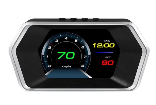 HUD P17 OBD2 GPS АВТОМОБІЛЬНИЙ ДИСПЛЕЙ НА РУЧКІ