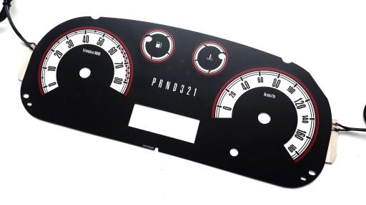 HUMMER H3 MoMan циферблати лічильника INDIGLO шаблон 2