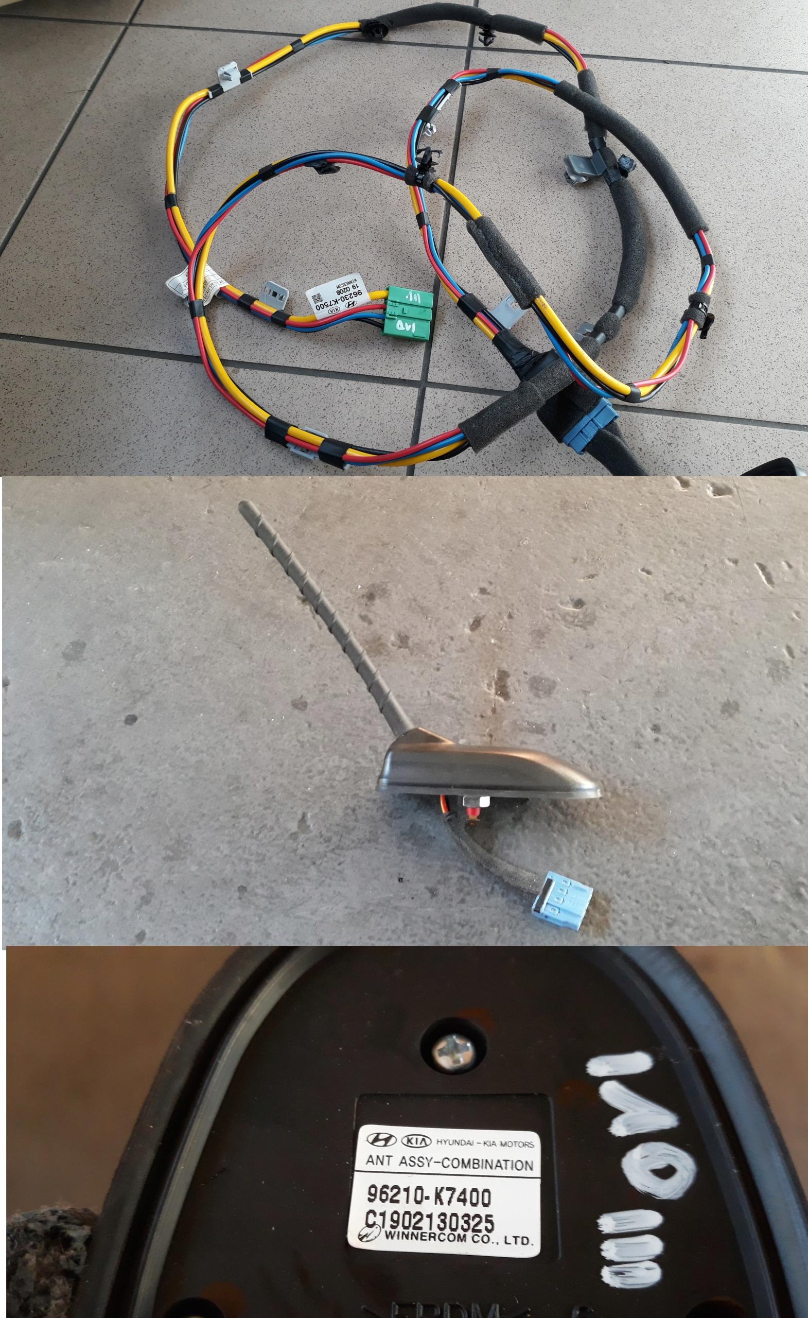 HYUNDAI i10 III 2020 антенна на крышу 96210-K7400