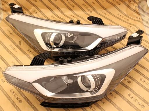 92102C8300, 92101C8300 - HYUNDAI I20 2 II 14-20 ЛАМПА ЛАМПИ ЛІНЗА + LED