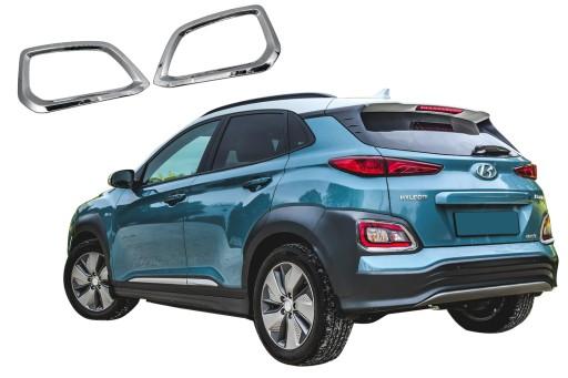 HYUNDAI KONA 17 + ЕЛЕКТРИЧНІ ГАЛОГЕННІ КРИШКИ ЗЗАДУ