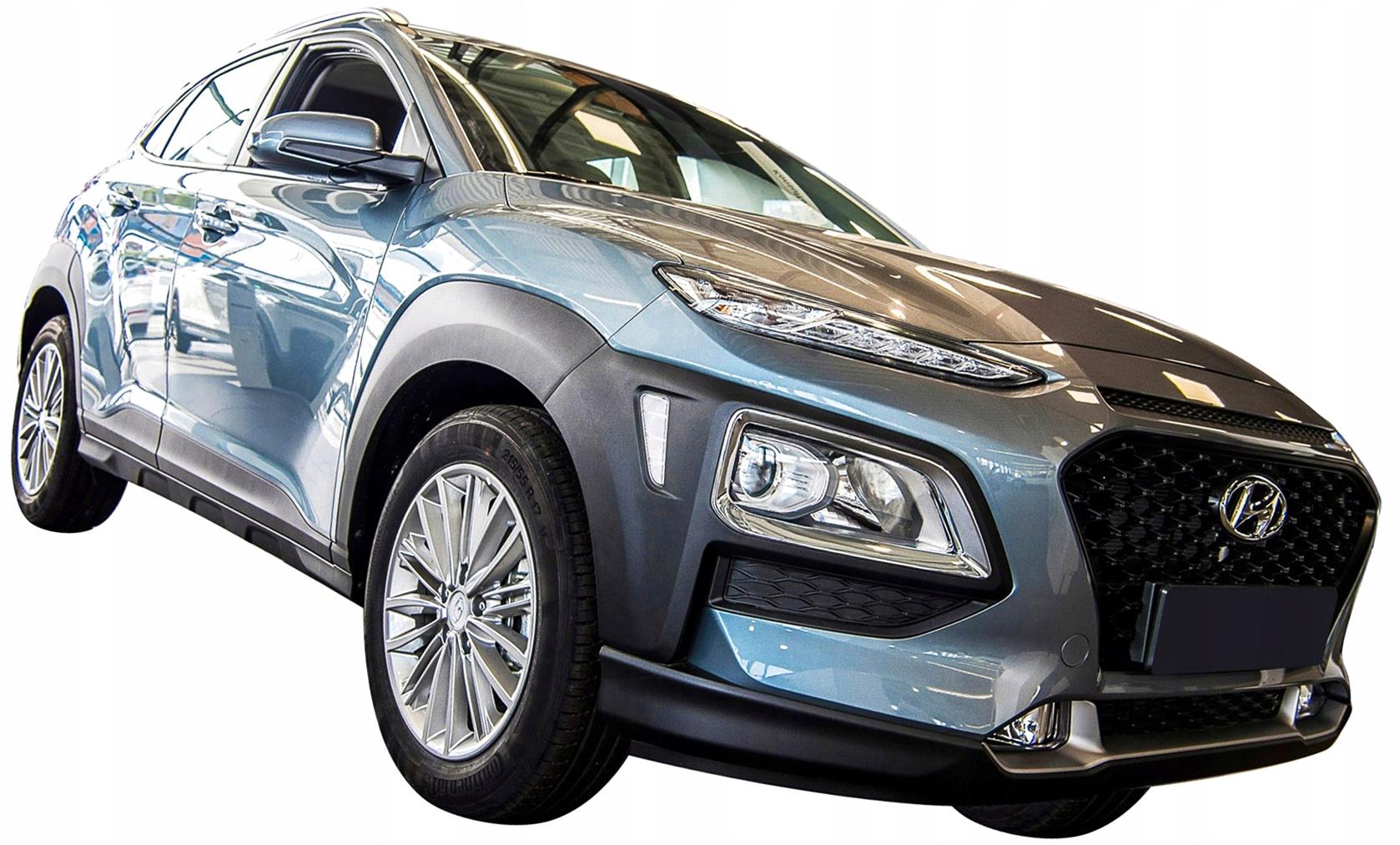 HYUNDAI KONA 2017 + ПЕРЕДНИЕ ГАЛОГЕННЫЕ НАКЛАДКИ