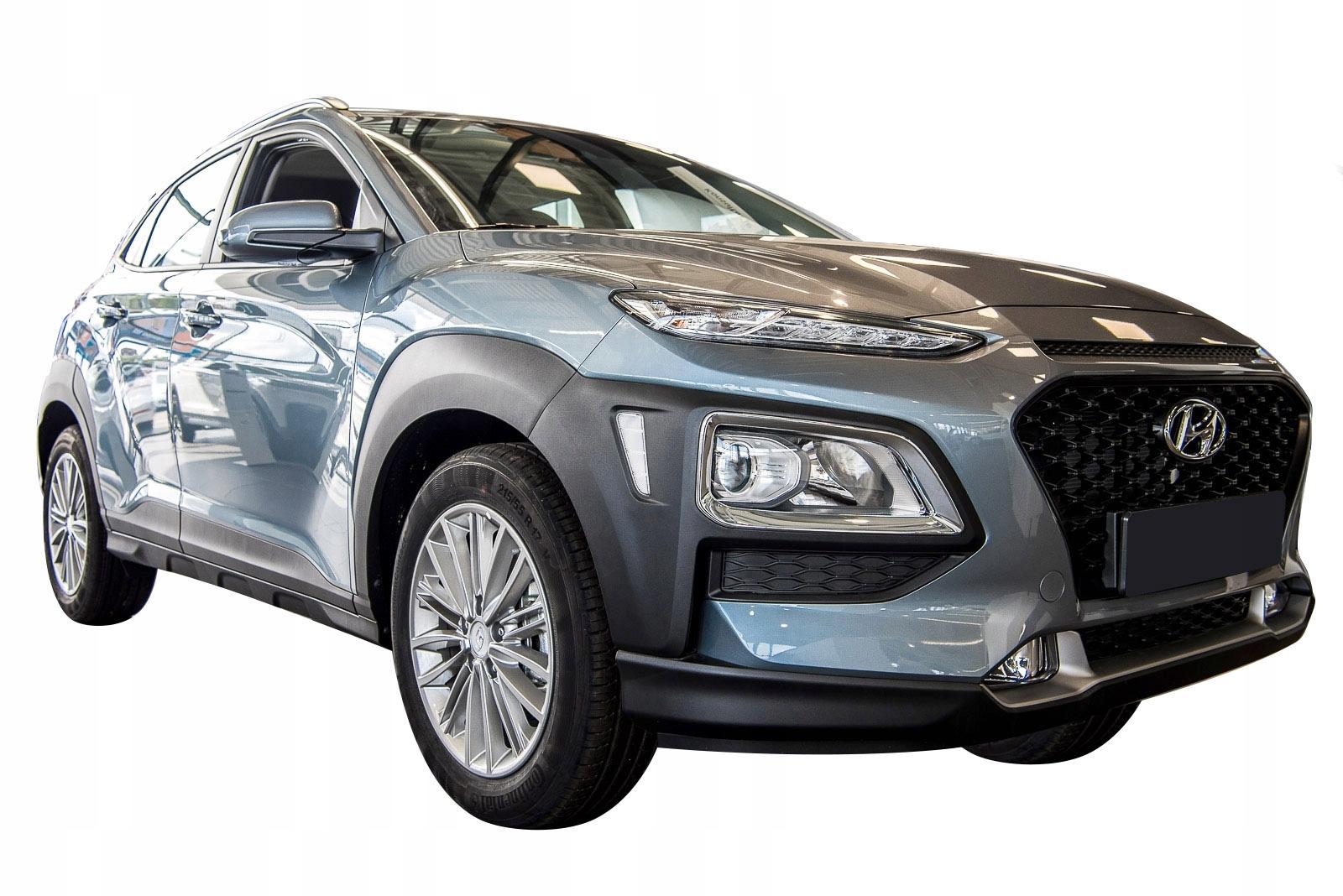 HYUNDAI KONA 2017 + ПЕРЕДНИЕ ГАЛОГЕННЫЕ НАКЛАДКИ