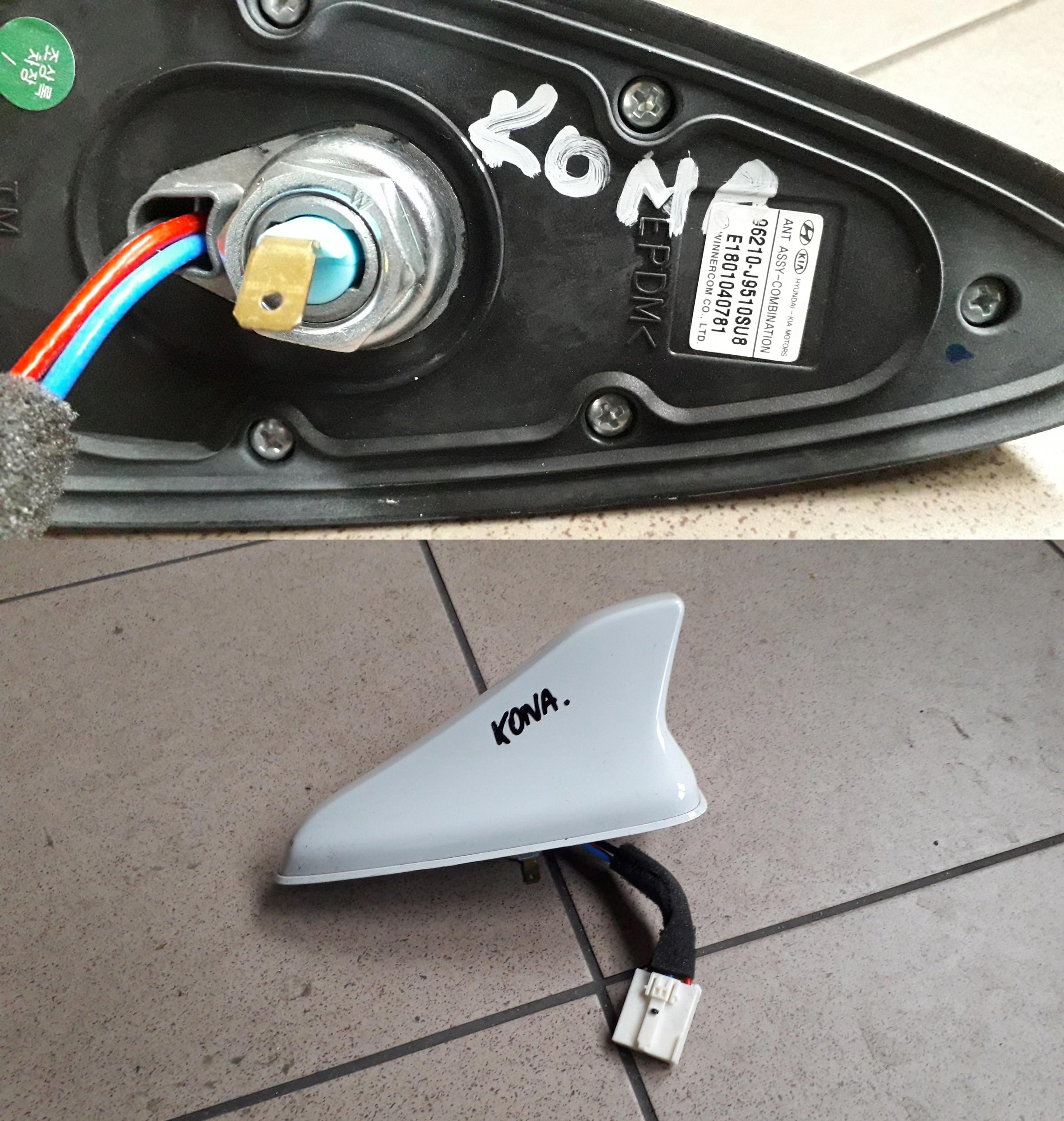 HYUNDAI Kona антенна на крышу BAT Shark 96210-J9510