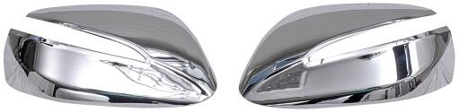 HYUNDAI SANTA FE 12-14 ХРОМИРОВАННАЯ ЗЕРКАЛЬНАЯ КРЫШКА