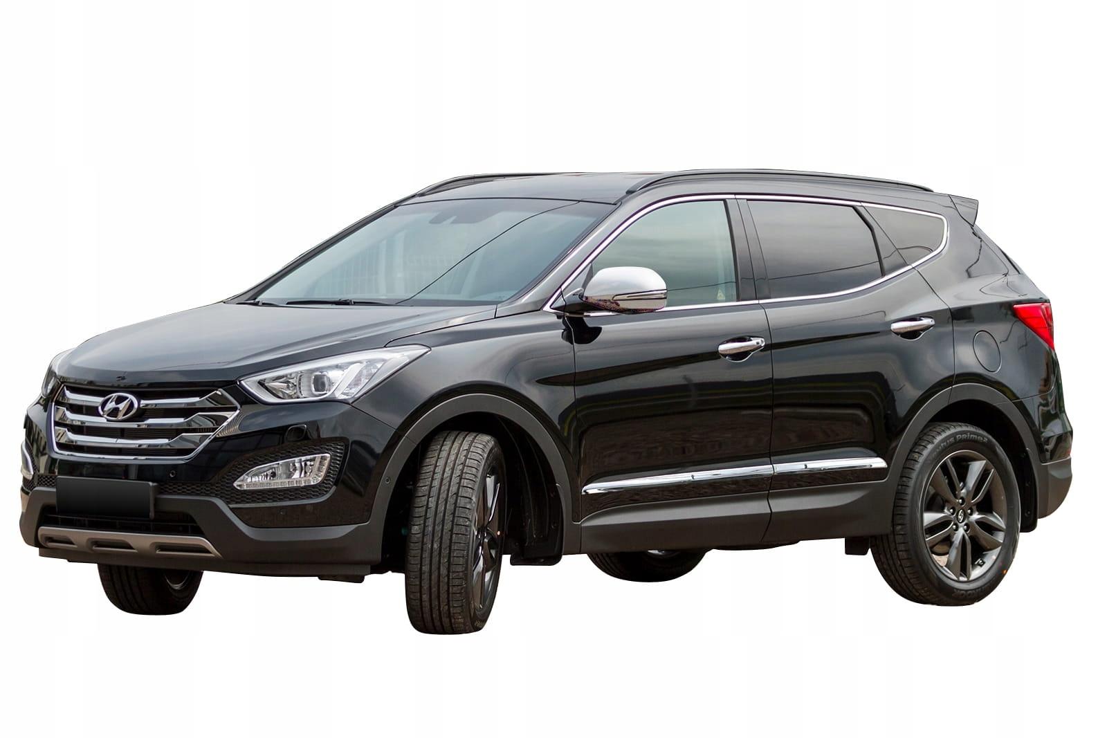 HYUNDAI SANTA FE III DM ХРОМИРОВАННЫЕ ЗЕРКАЛА