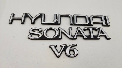 ЭМБЛЕМА HYUNDAI SONATA V6 НАДПИСЬ