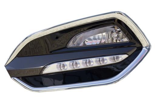 HYUNDAI TUCSON III 15-18 ГАЛОГЕННЫЕ ПЕРЕДНИЕ НАКЛАДКИ