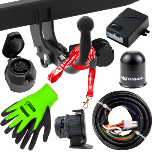 Жгут проводов фаркопа Jeep Wrangler 4 IV JL SUV Plug-in Hybrid от 21 13 PIN