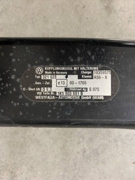 Сцепное устройство VW Golf Westfalia 321628