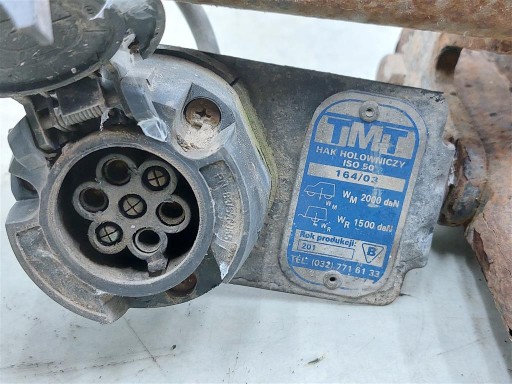 Фаркоп Fiat Doblo I ГОД 2000-2010 TMT СЪЕМНЫЙ ШАР
