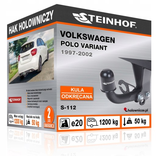 Volkswagen POLO VARIANT 97-02 фаркоп