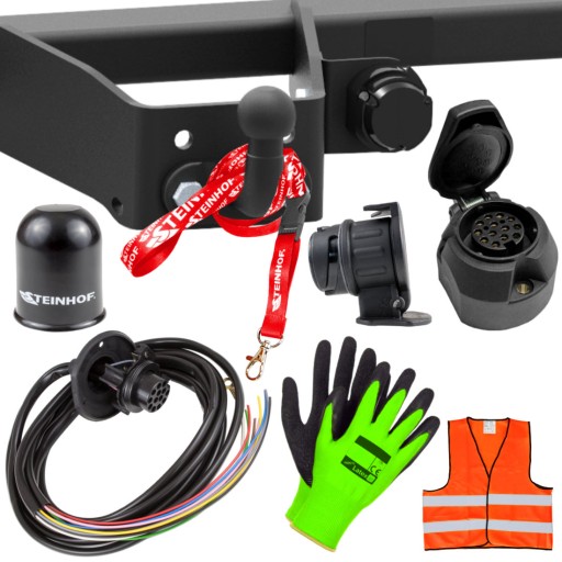 Фаркоп для Mazda BT-50 I 1 J97M Pickup 07-11 13-контактный ЖГУТ БЕСПЛАТНО