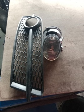 Галогенные Audi TT, левая сторона и решетка радиатора