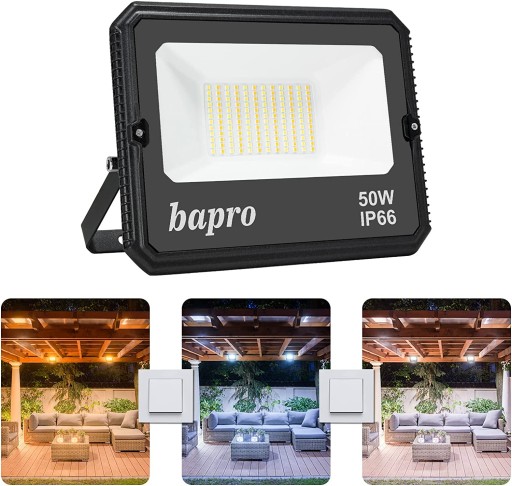 Галогенн Сід 50в ИП66 5000лм 2700-6000К БАПРО