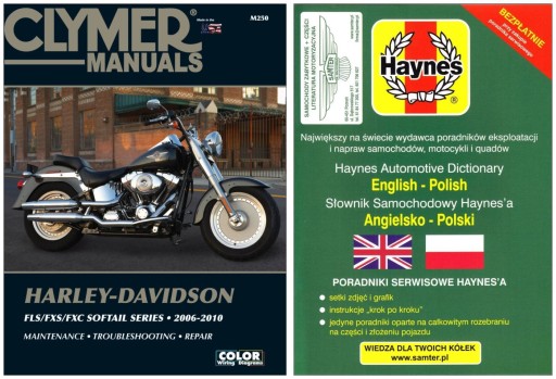 Harley-Davidson Softail FLS FXS FXC Fat Boy Springer Night Train 06-10 24h