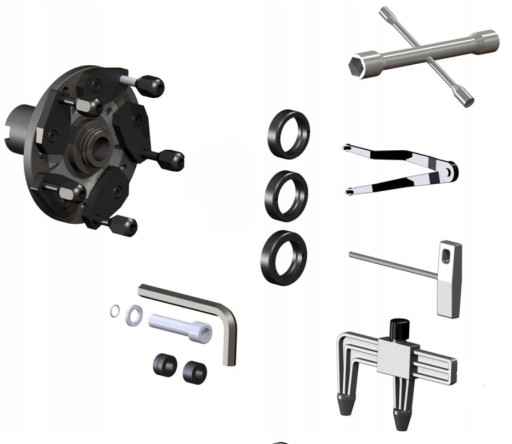 Haweka UNI LUG 40 мм - тримач для дисків без отворів