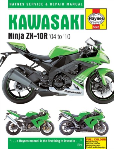 Haynes Керівництво з обслуговування та ремонту Kawasaki Ninja ZX-10R
