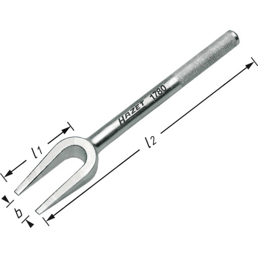 Інструмент Hazet для установки та демонтажу коліс 340 мм