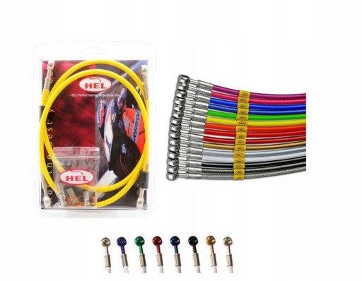 6913003 - Гелиевые тормозные магистрали для Harley Davidson Super Glide