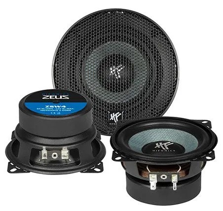 HiFonics ZSW4 Автомобільна акустика бас НЧ 100 мм 10 см 60 Вт RMS!