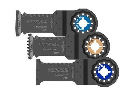 HiKOKI Набір пилок для мультитулу, 3 шт