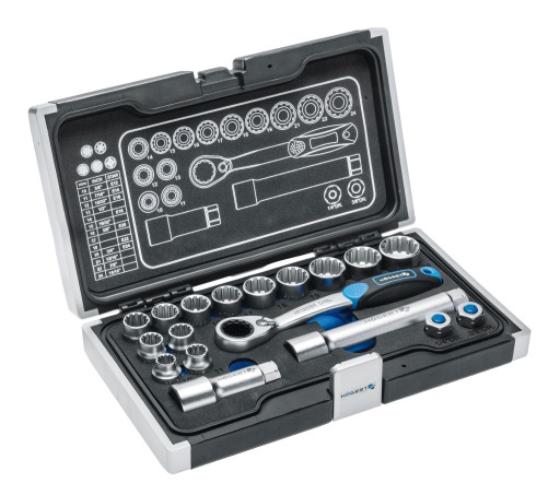 Högert Technik Набір торцевих інструментів, ключі з тріскачкою