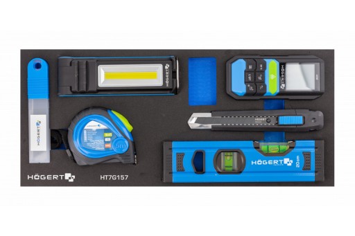 Hogert HT7G157 Вимірювальні інструменти 15 шт.
