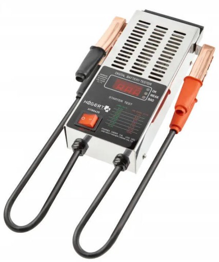 Hogert HT8G620 Цифровой тестер аккумуляторов 12 В