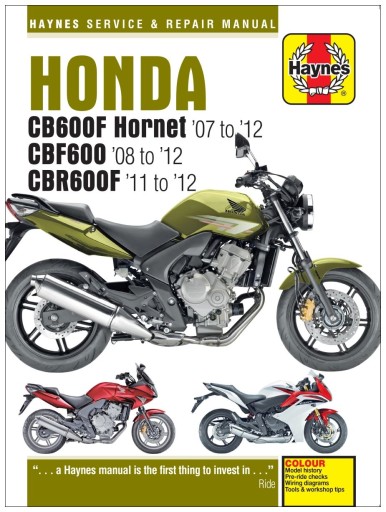 Honda CB600 Hornet, CBF600 и CBR600F (07-12) Коллективная работа