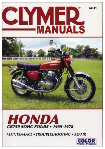 Керівництво по ремонту Honda CB750 SOHC (1969-1978) Clymer 24h
