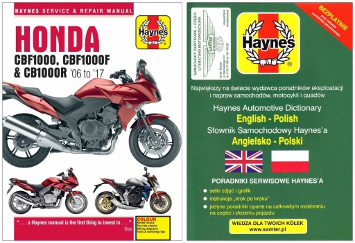 Honda CBF1000 / CBF1000F / CB1000R (2006-2017) Haynes