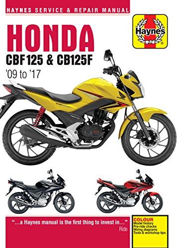 Honda CBF125 & CBF125F 2009-2017 Haynes