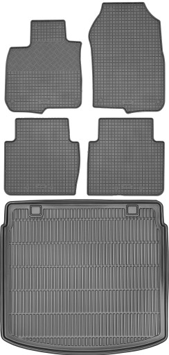 Honda CR-V V SUV 2018 - КОМПЛЕКТ - Килимки + килимок в багажник