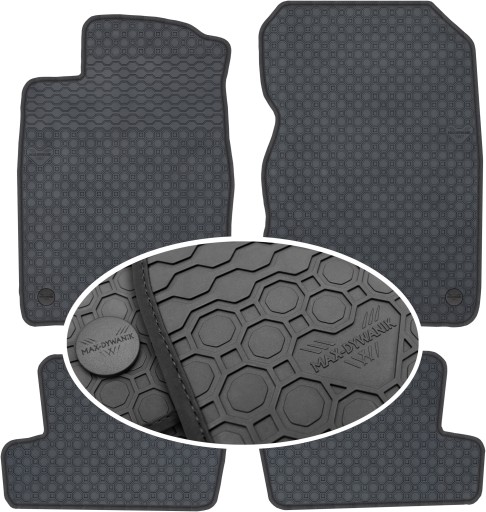 Гумові килимки Honda CR-Z Coupe 2010-2016 PrimeLiner - Чорні