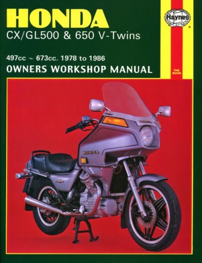 Honda CXGL500 & 650 V-Twins (78 - 86) HAYNES PUBLISHING