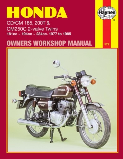 Honda Cd/Cm185 200T и Cm250C 2-клапанные близнецы (77–85) / Haynes Publishing