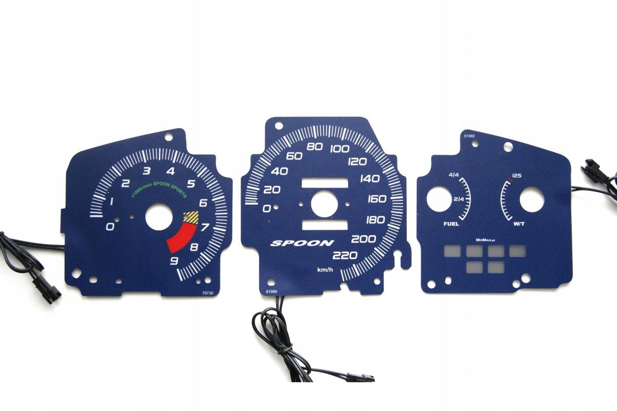 Honda Civic 1992-95 INDIGLO Spoon счетчик диски