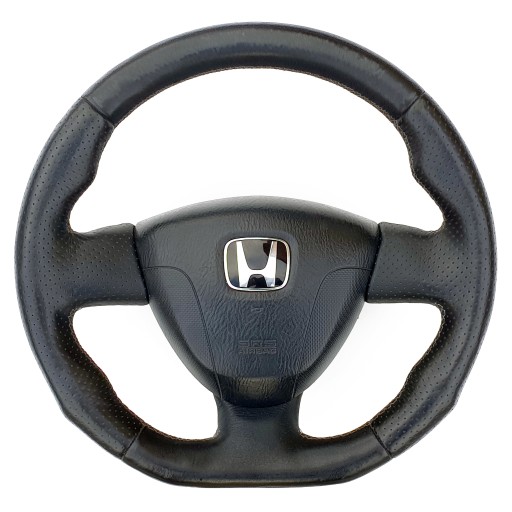 Руль Honda Civic 7 VII, шкіра, біцепс тюнінг, спортивний