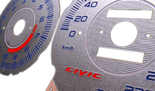 Honda Civic 92-95 INDIGLO одометр циферблат 4