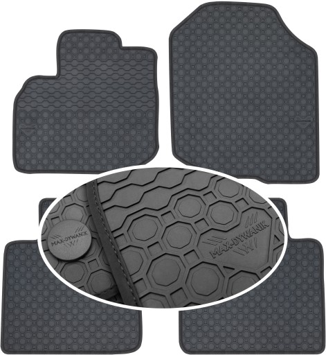 Гумові килимки Honda Civic V Coupe 1994-1996 PrimeLiner - Чорні