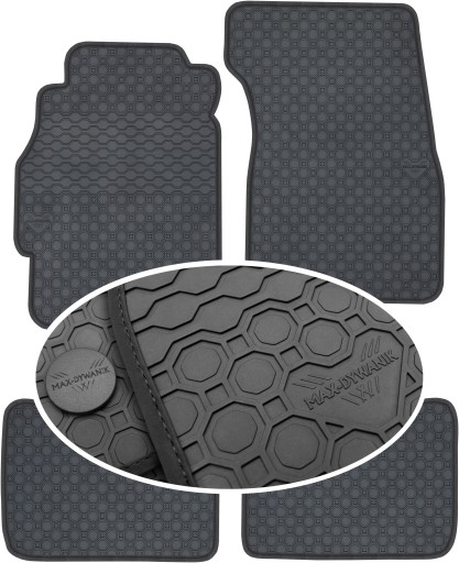 Honda Civic VI HB 3D 1995-2001 гумові килимки PrimeLiner - Чорні