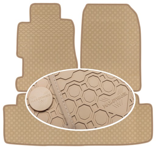 Килимки гумові Honda Civic VII CP 2001-2005 PRIMELINER