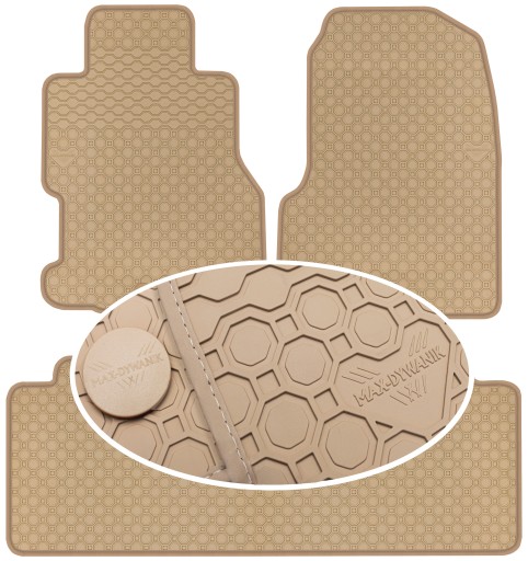 Килимки гумові Honda Civic VII HB 5D 01-06 PRIMELINER