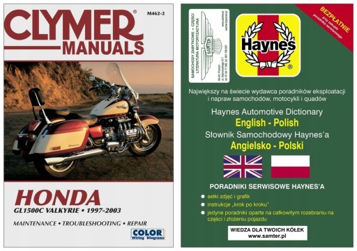 Honda GL 1500 C Valkyrie (1997-2003) керівництво по ремонту Clymer + БЕЗКОШТОВНО 24 год.