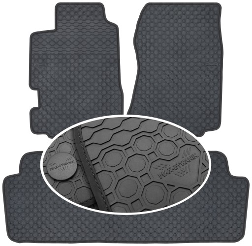 Гумові килимки Honda Legend III SD 1996-2005 PrimeLiner - Чорні