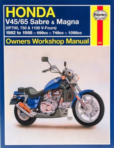 Honda V4565 Sabre & Magna (82 - 88) HAYNES PUBLISHING